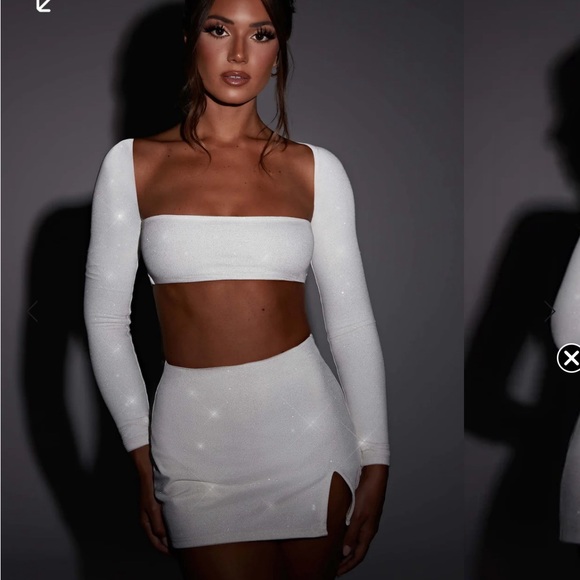 Zima skort - ivory sparkle (new with tags) - Picture 7 of 7